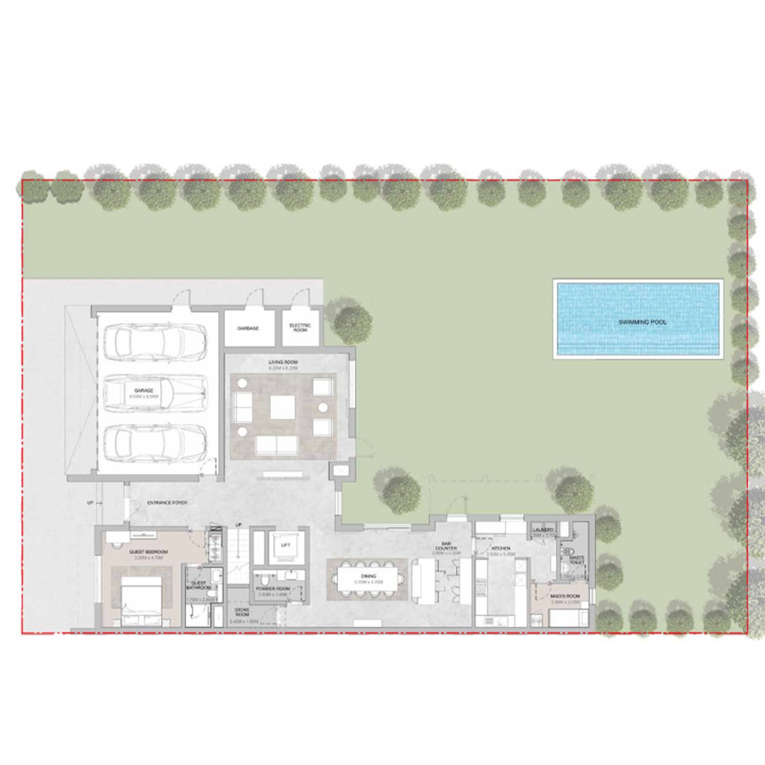 6 Bedrooms