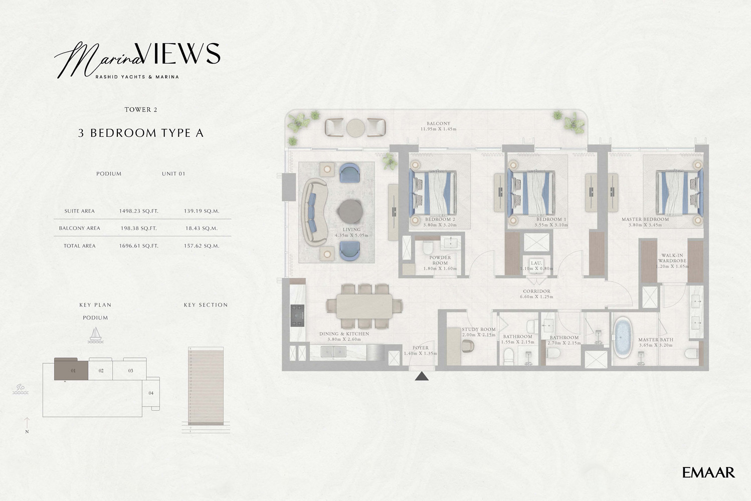 3 Bedrooms