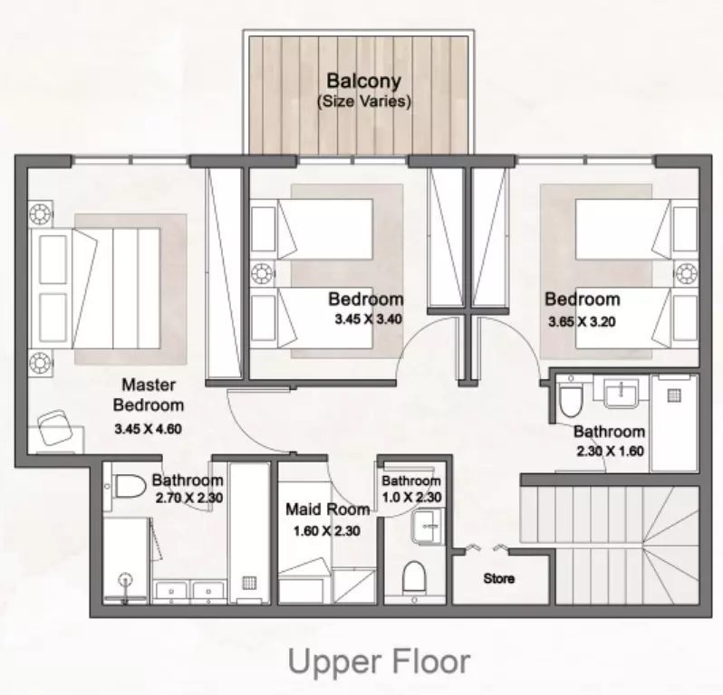 4 Bedrooms