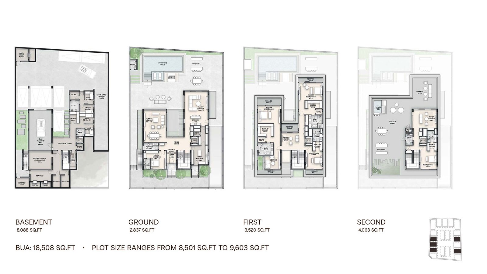 5 Bedrooms