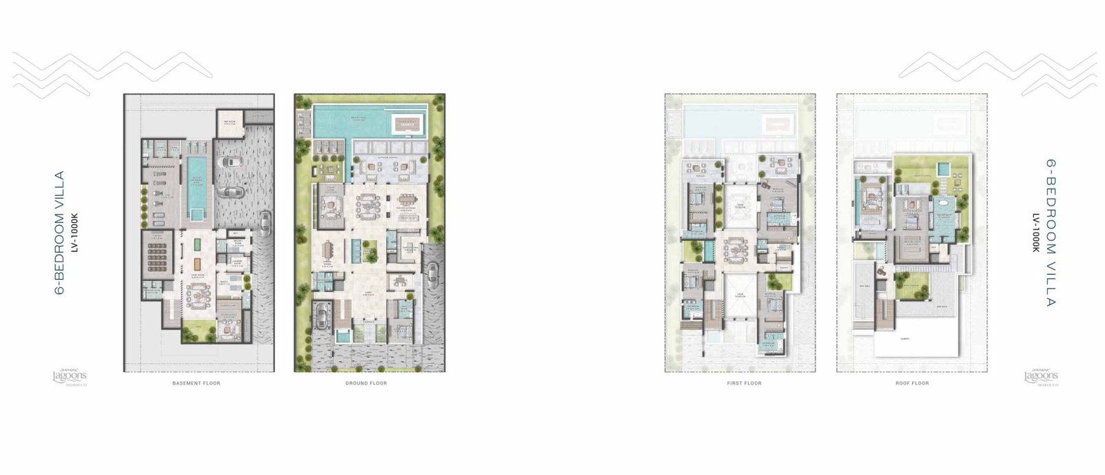 6 Bedrooms