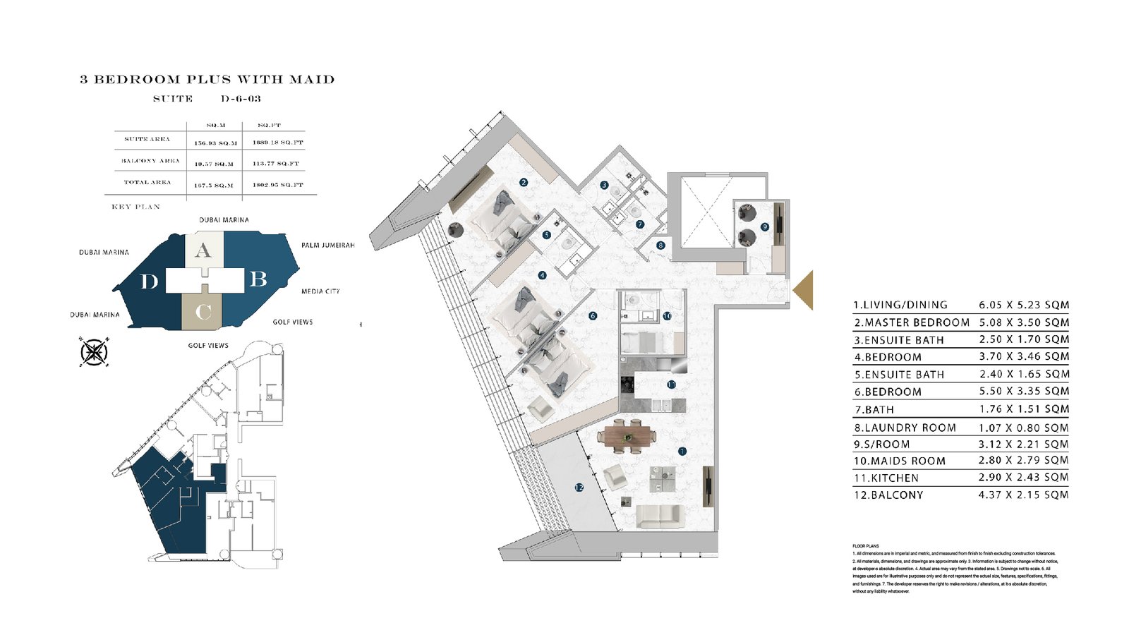 3 Bedrooms