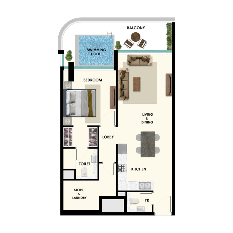 1 Bedroom