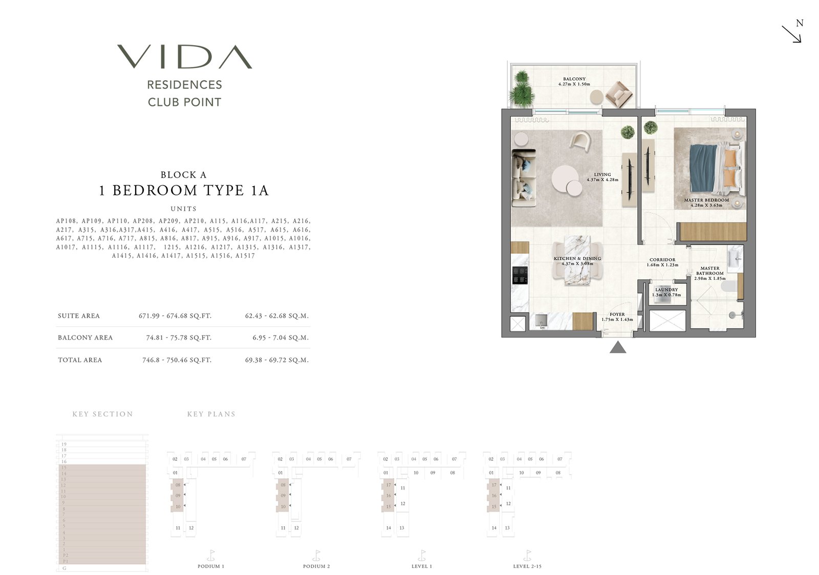 2 Bedrooms