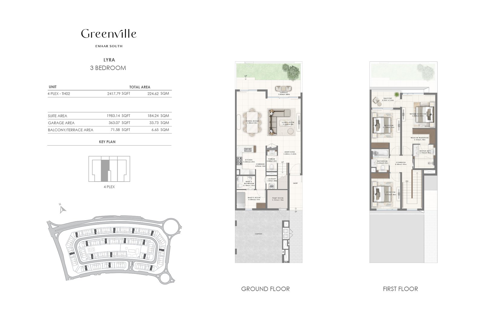 3 Bedrooms