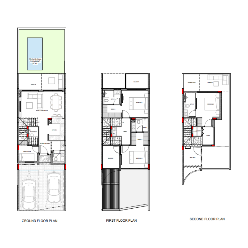 3 Bedrooms