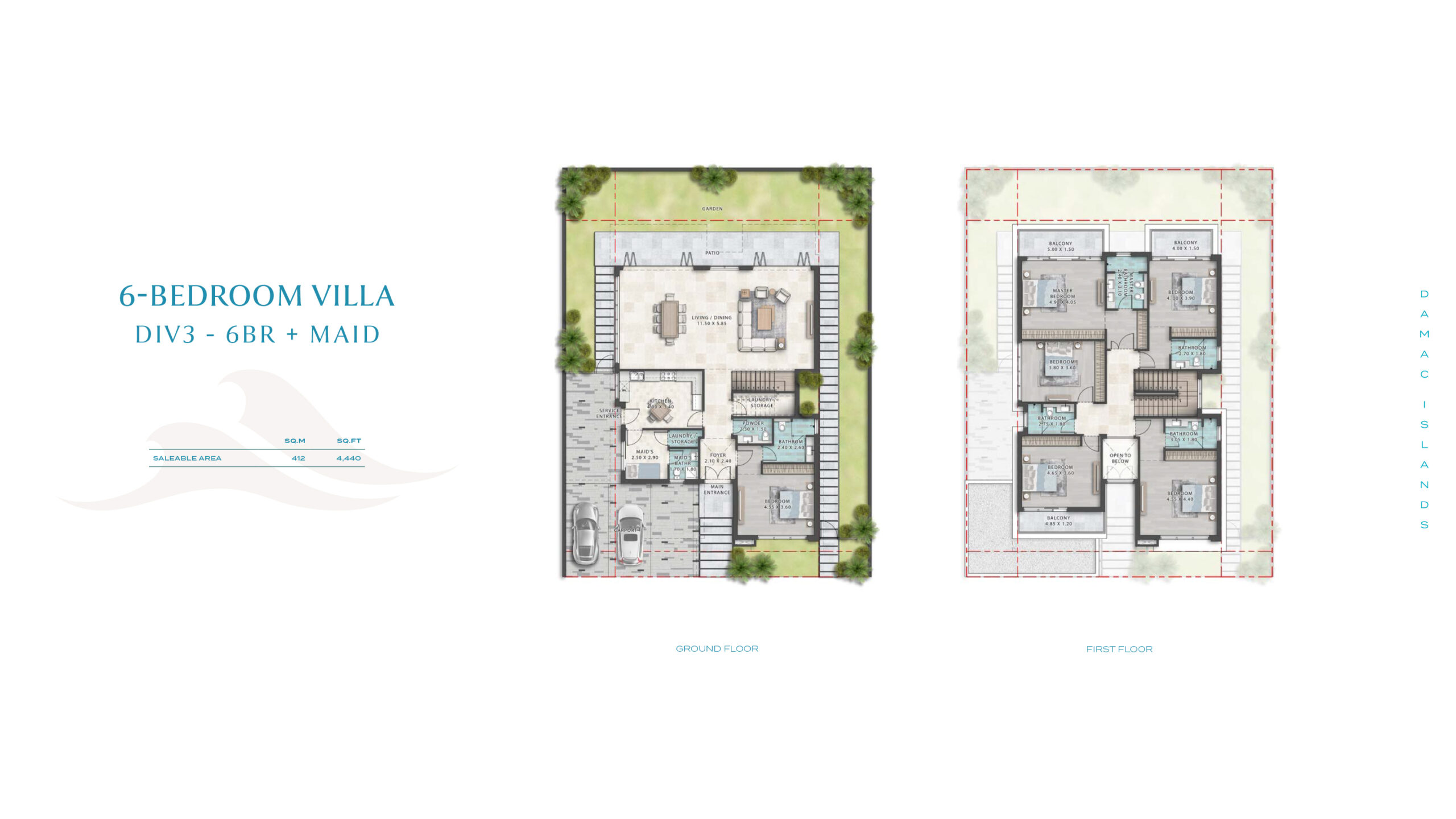 6 Bedrooms