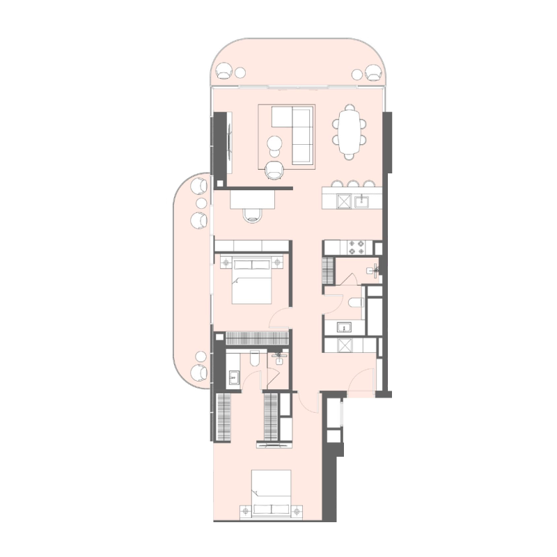 2 Bedrooms