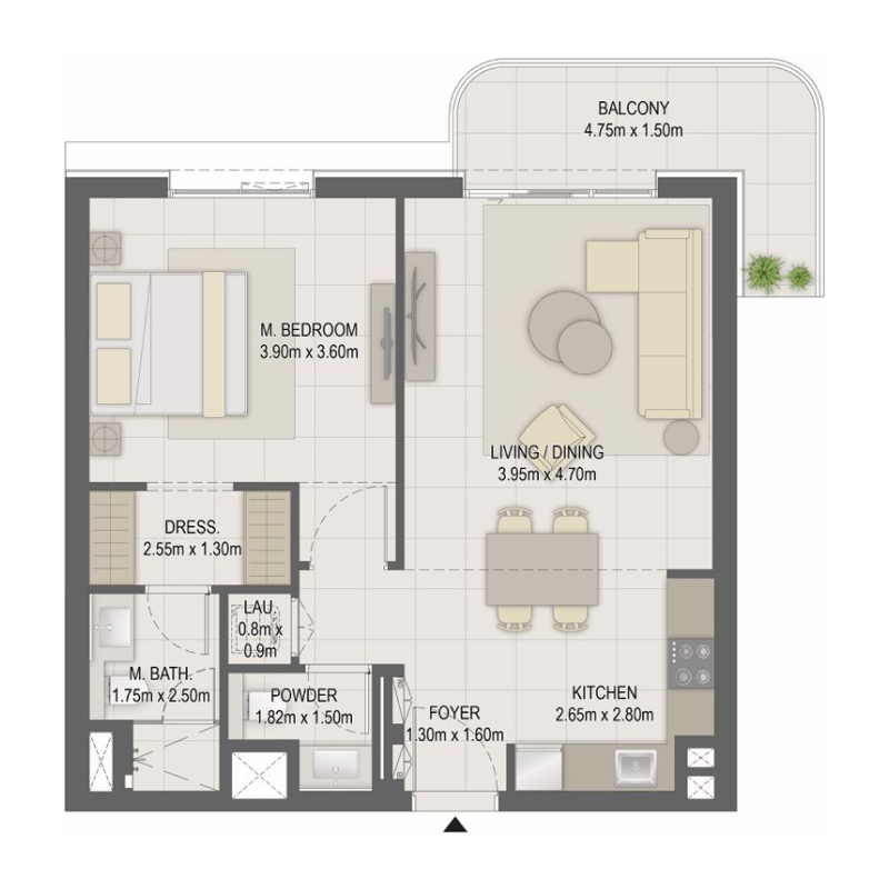 1 Bedroom