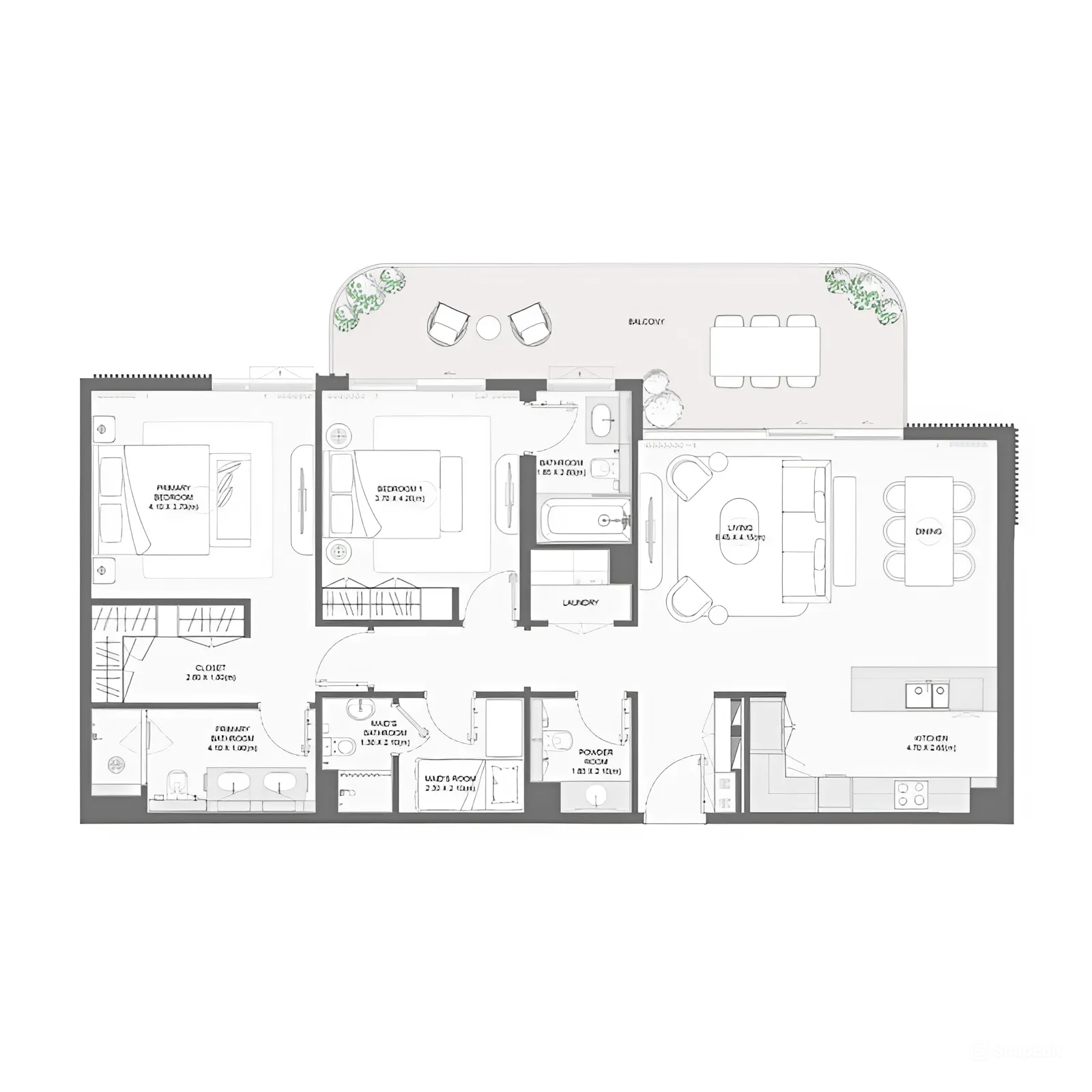 2 Bedrooms
