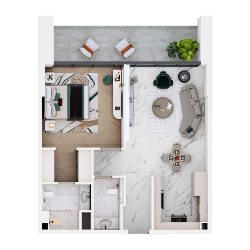 1 Bedroom