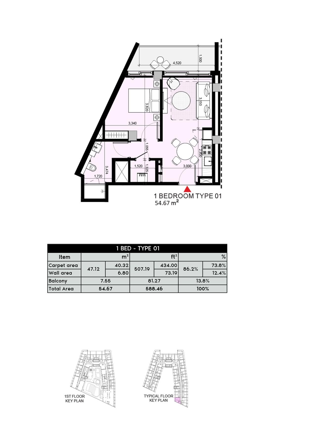 1 Bedroom