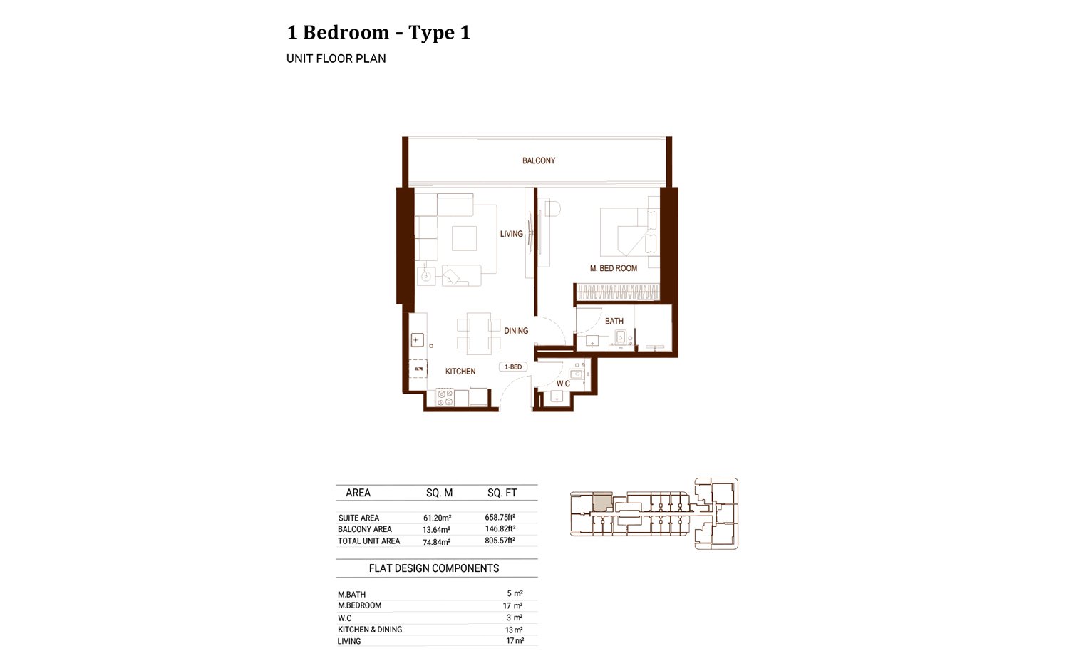 1 Bedroom