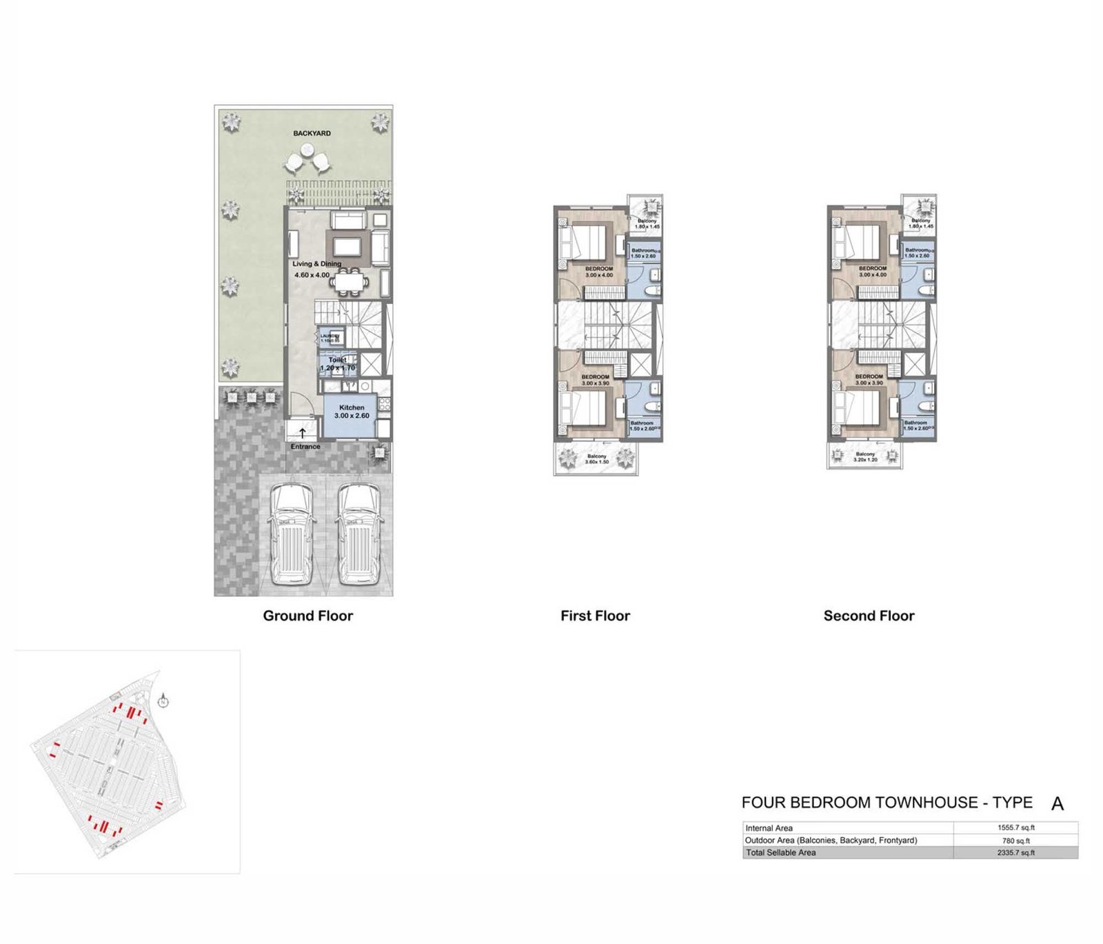 4 Bedrooms