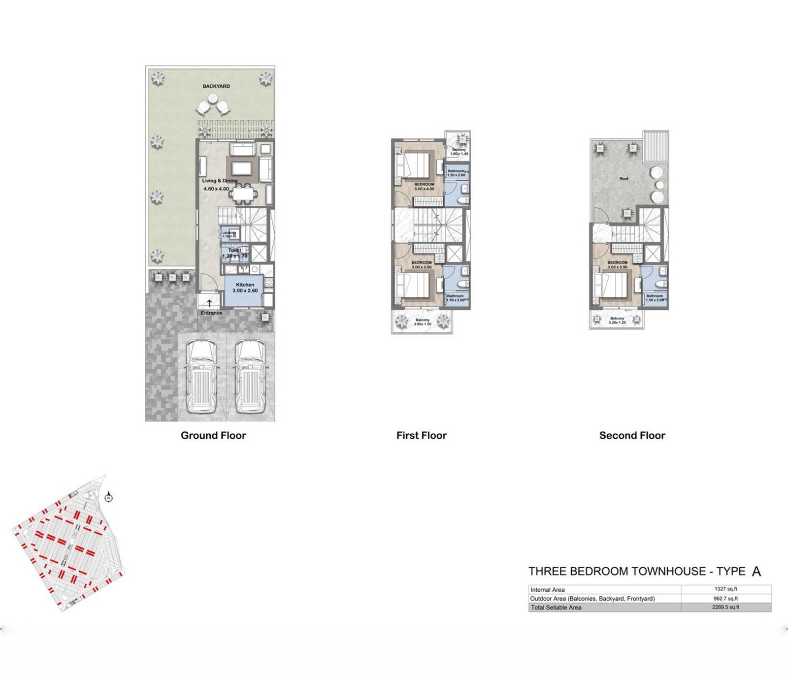 3 Bedrooms