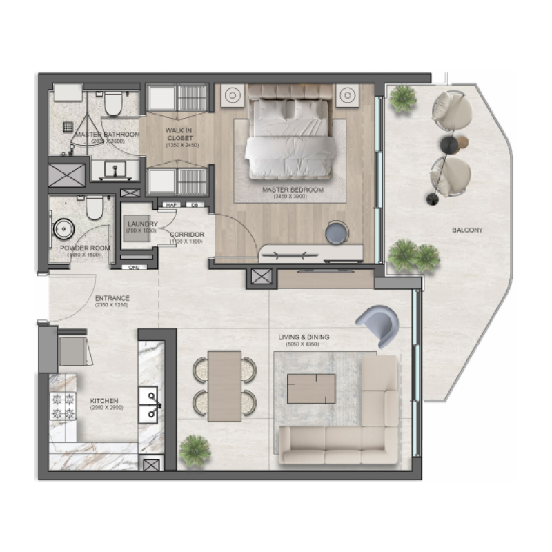 1 Bedroom