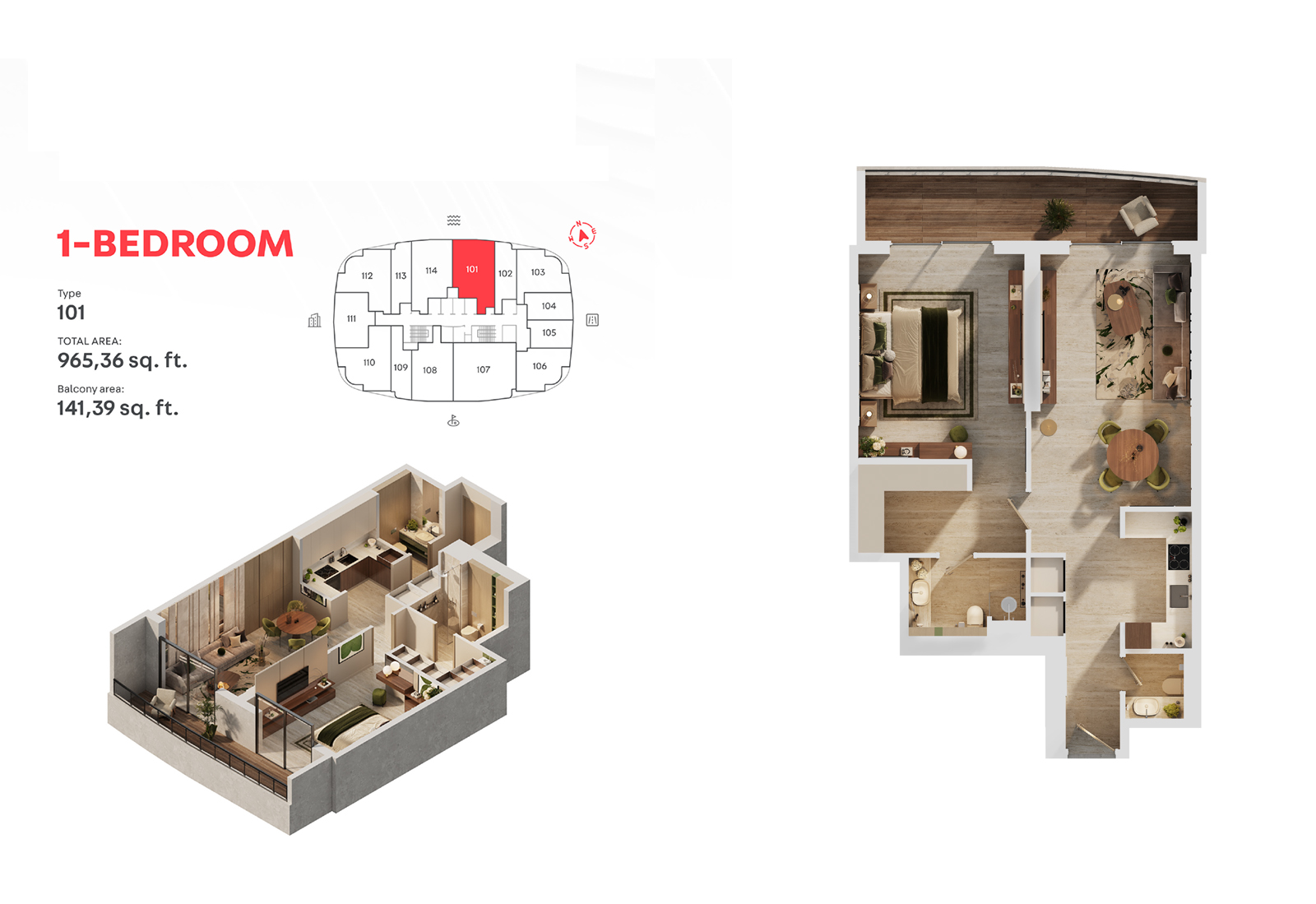 1 Bedroom