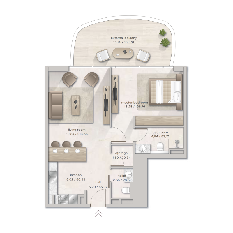 1 Bedroom