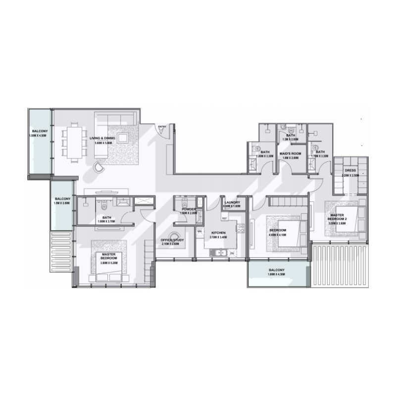 3 Bedrooms