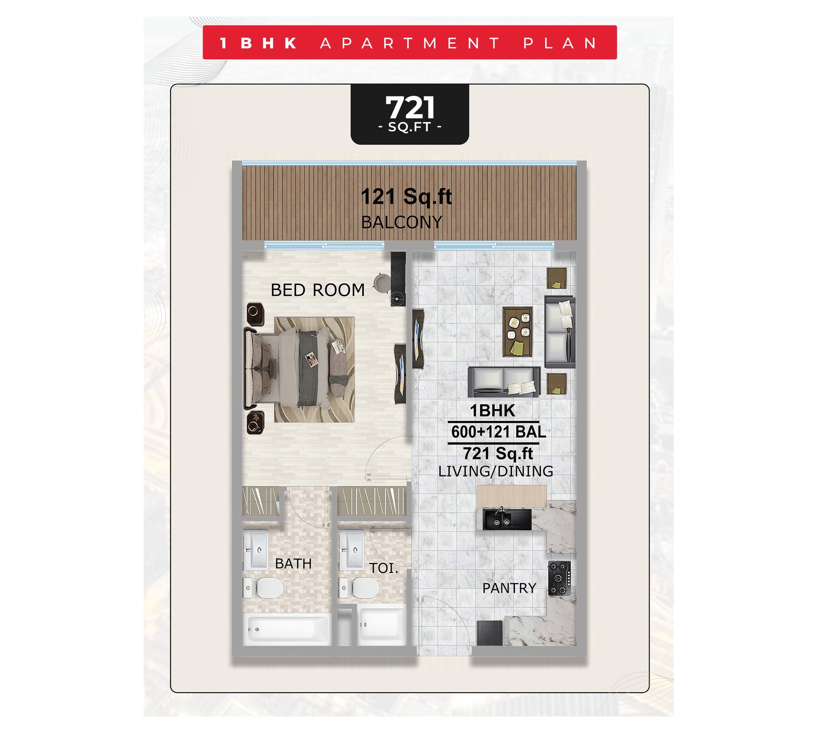 1 Bedroom