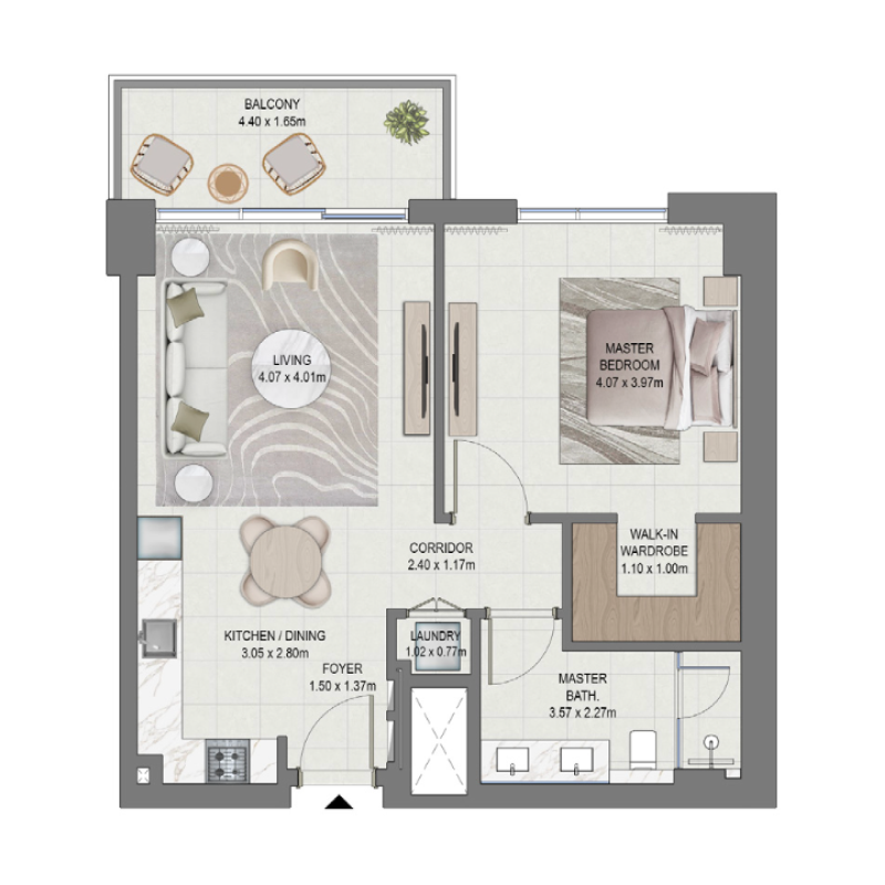 1 Bedroom