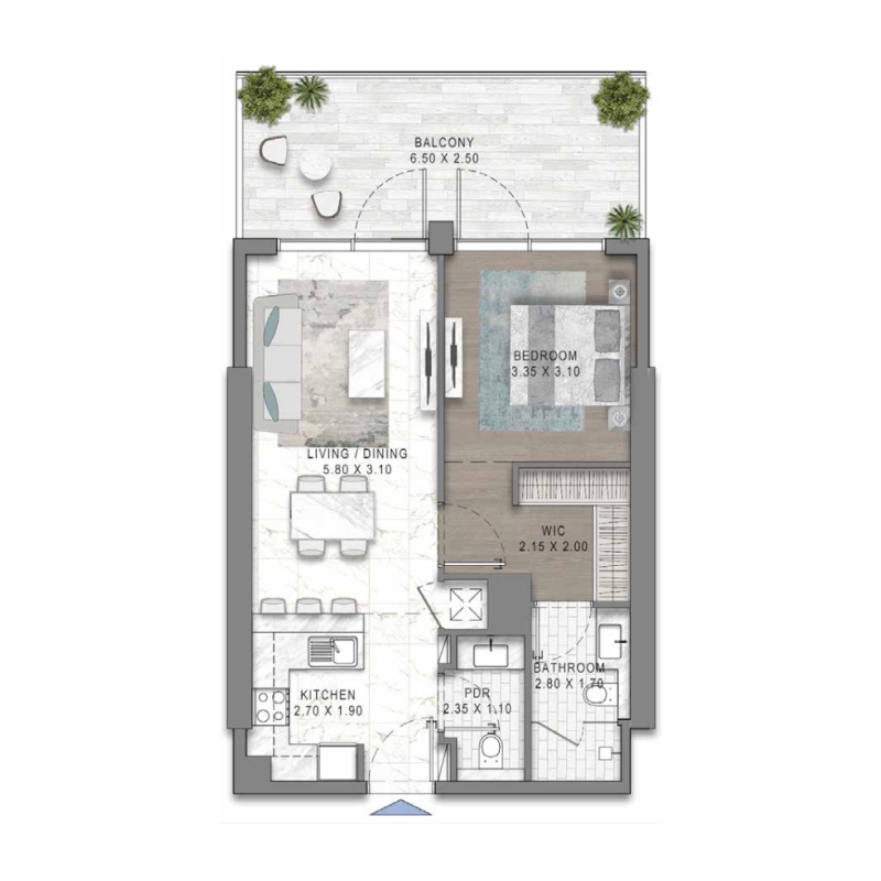 1 Bedroom