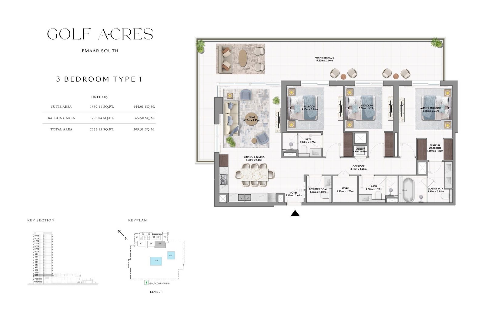 3 Bedrooms