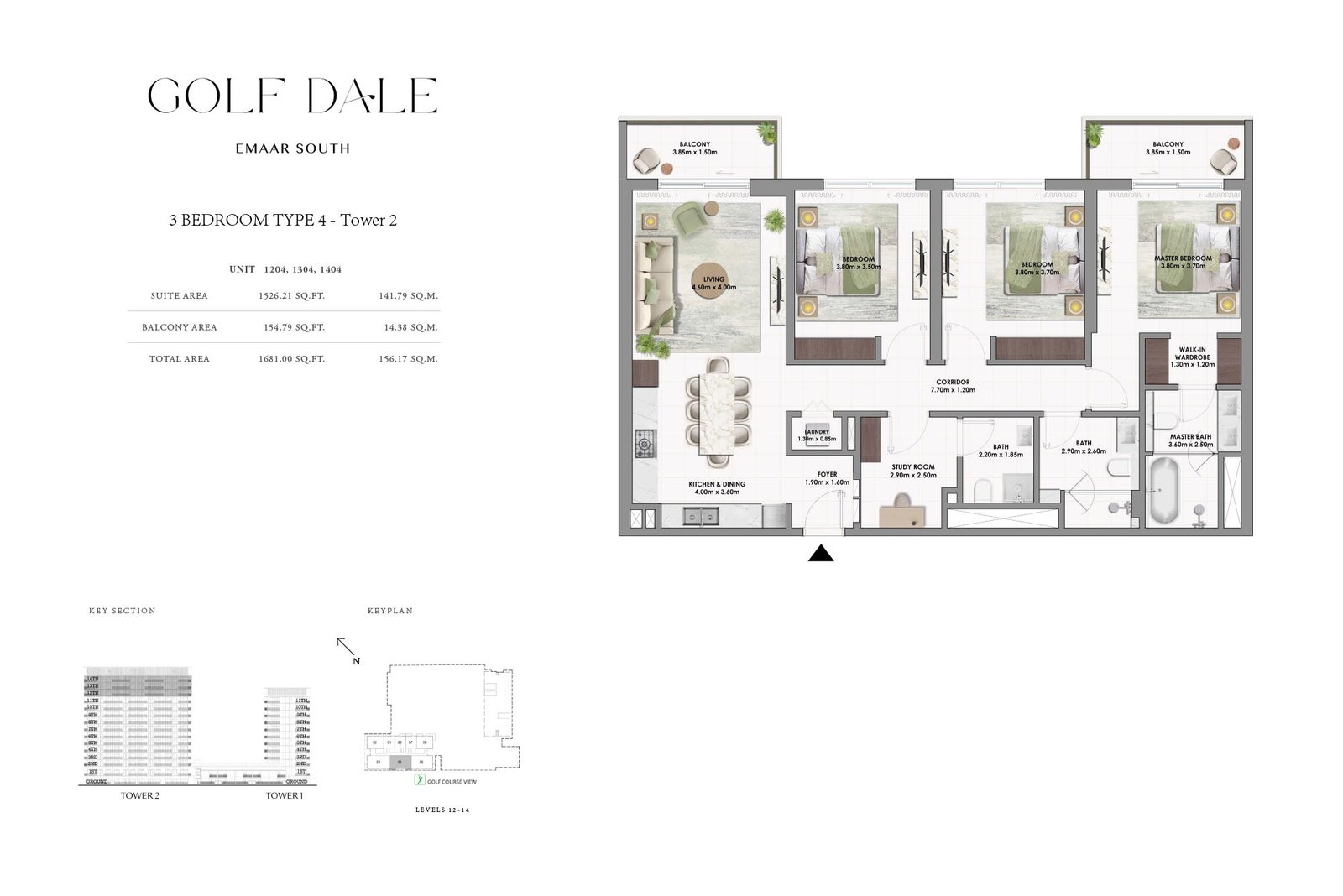 3 Bedrooms