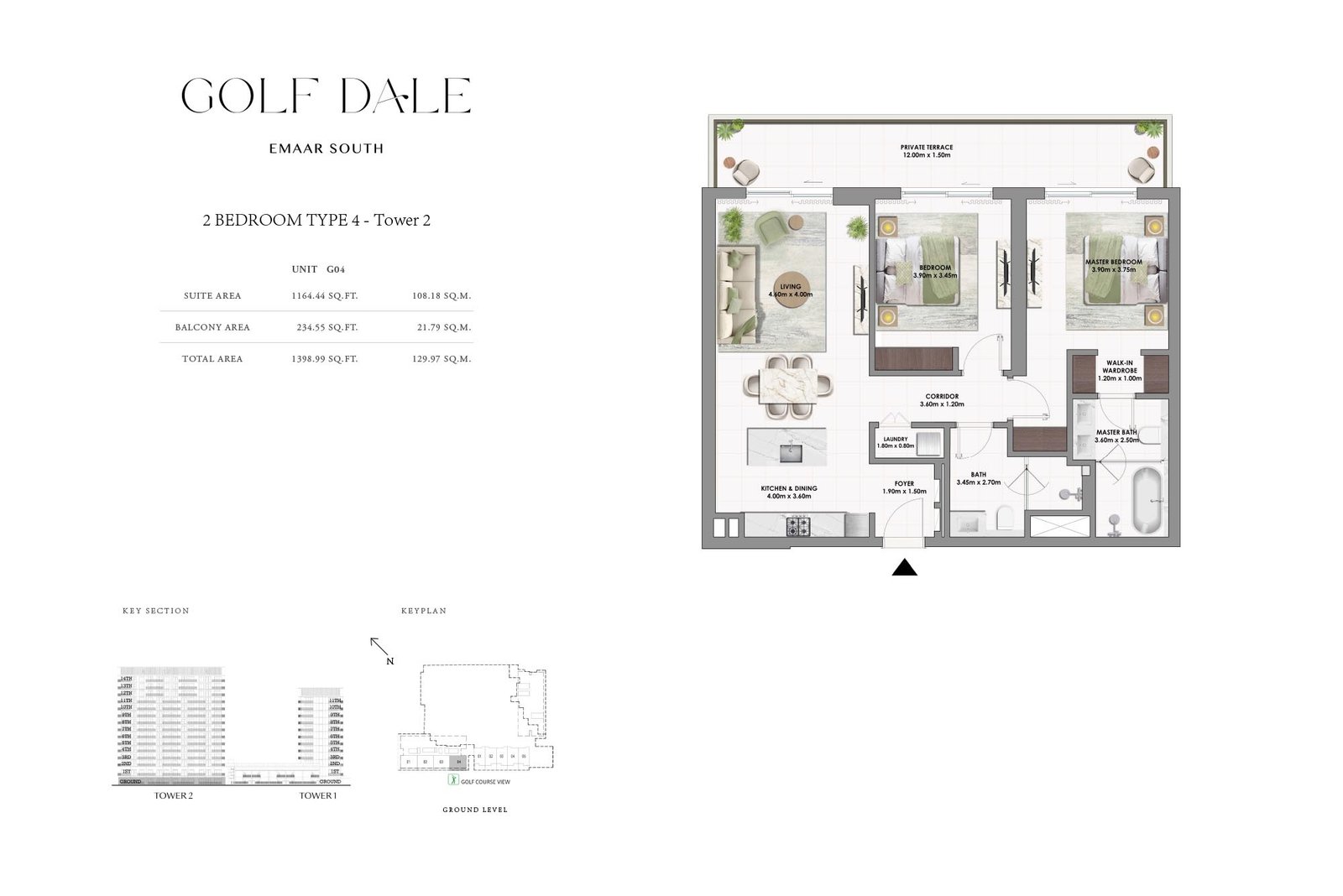 2 Bedrooms