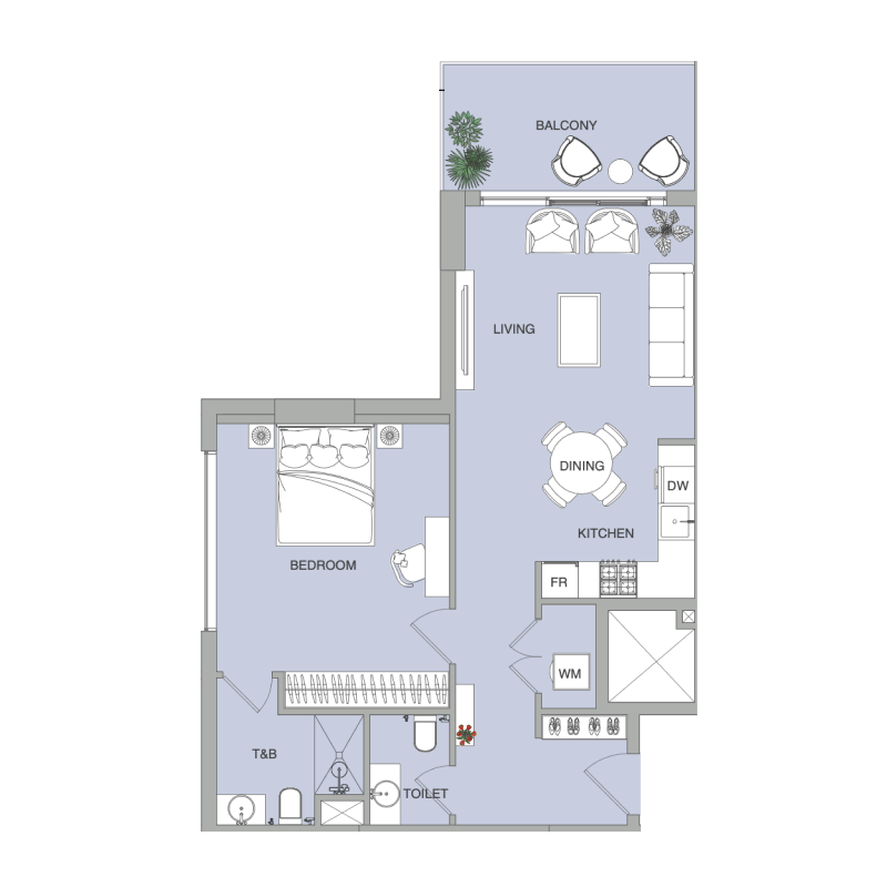 1 Bedroom
