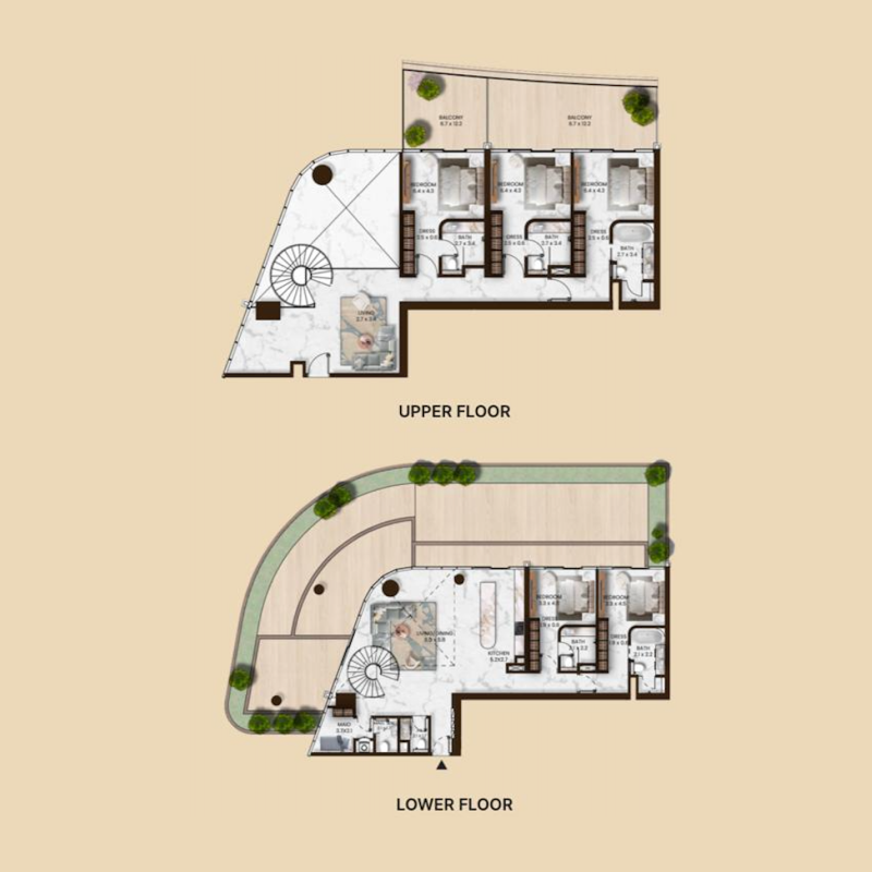 5 Bedrooms
