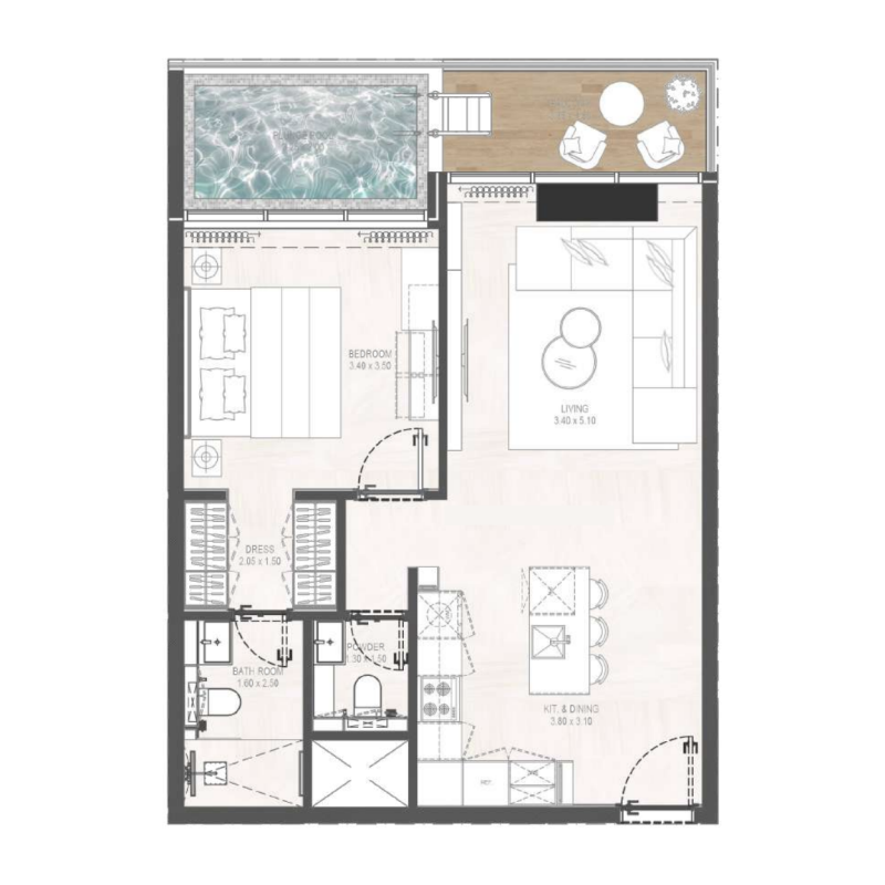 1 Bedroom