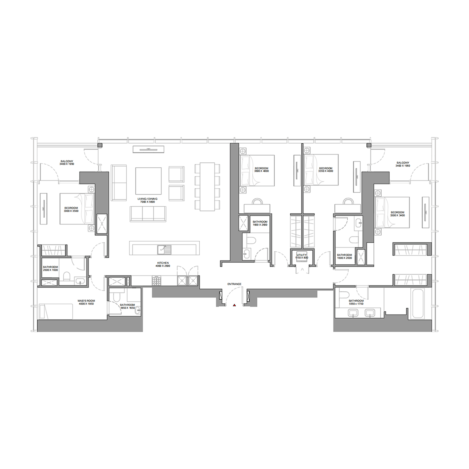 4 Bedrooms
