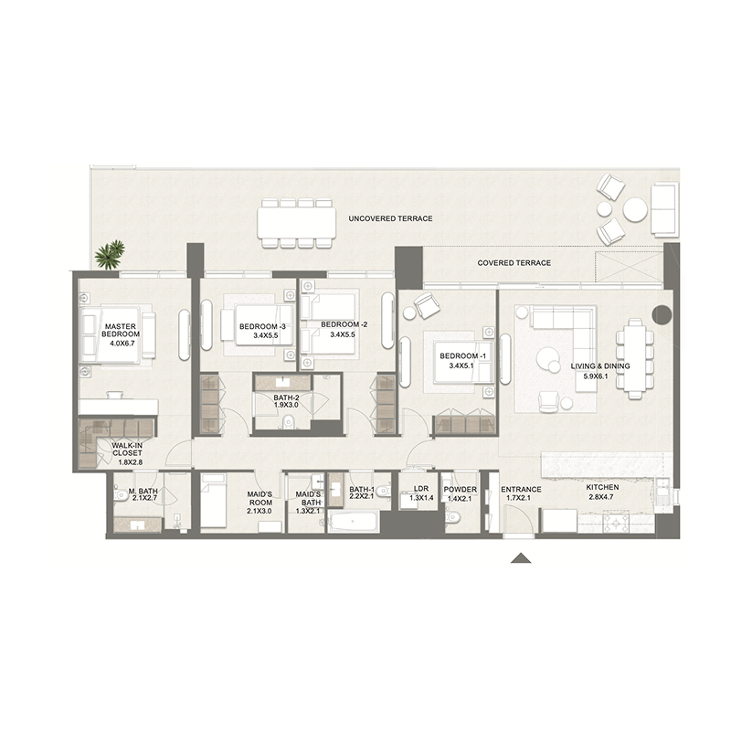 4 Bedrooms