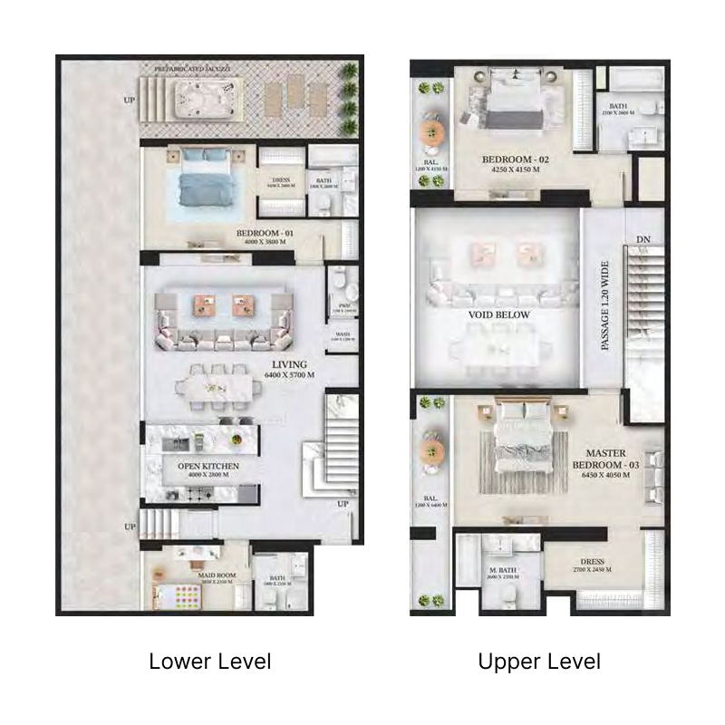 3 Bedrooms