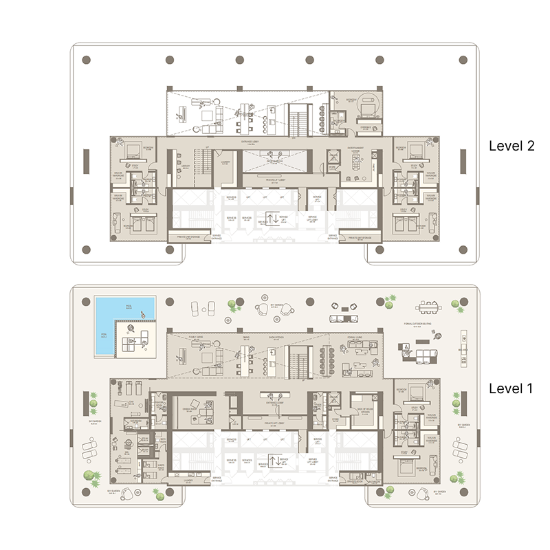 6 Bedrooms