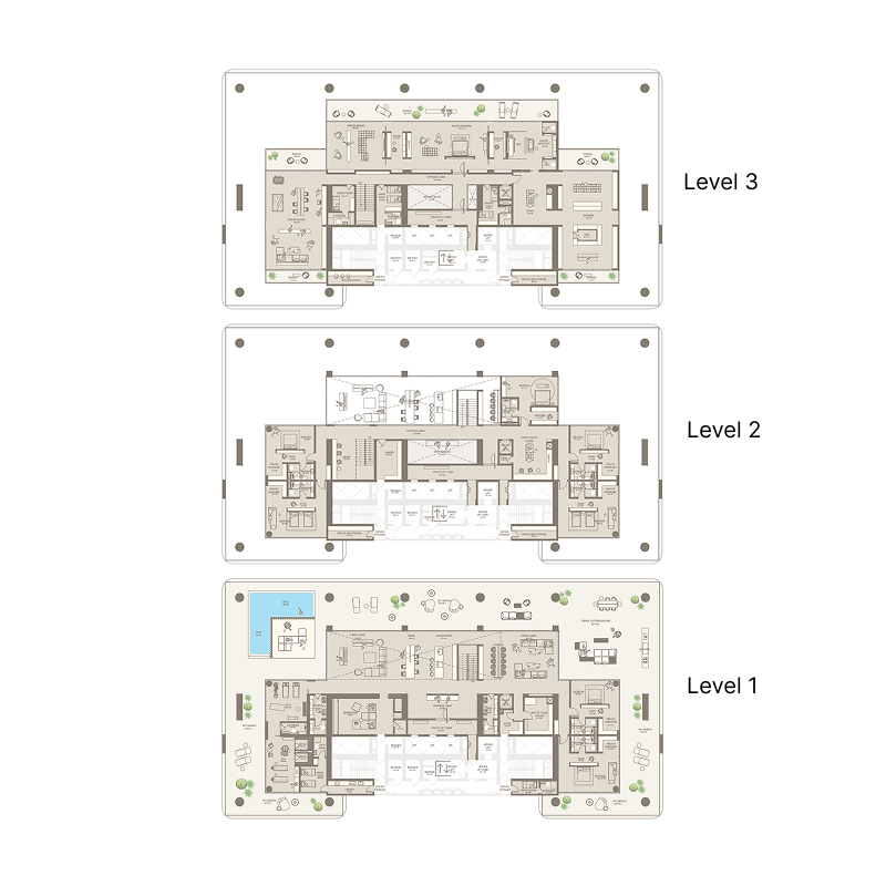 7+ Bedrooms