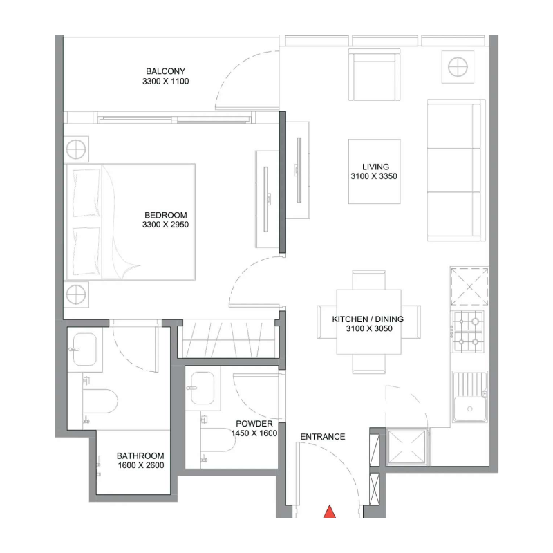 1 Bedroom