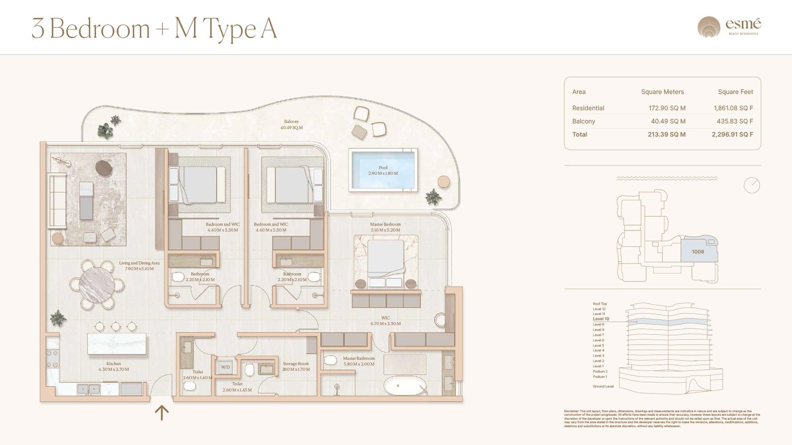3 Bedrooms