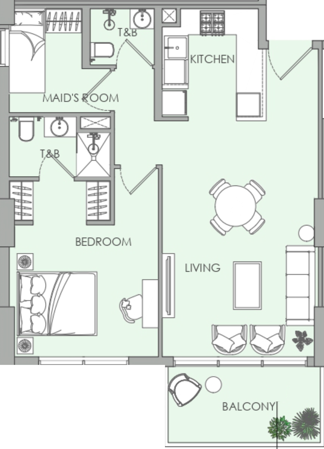 1 Bedroom