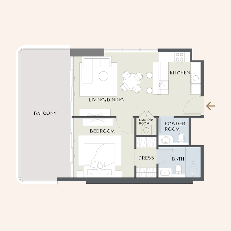 1 Bedroom