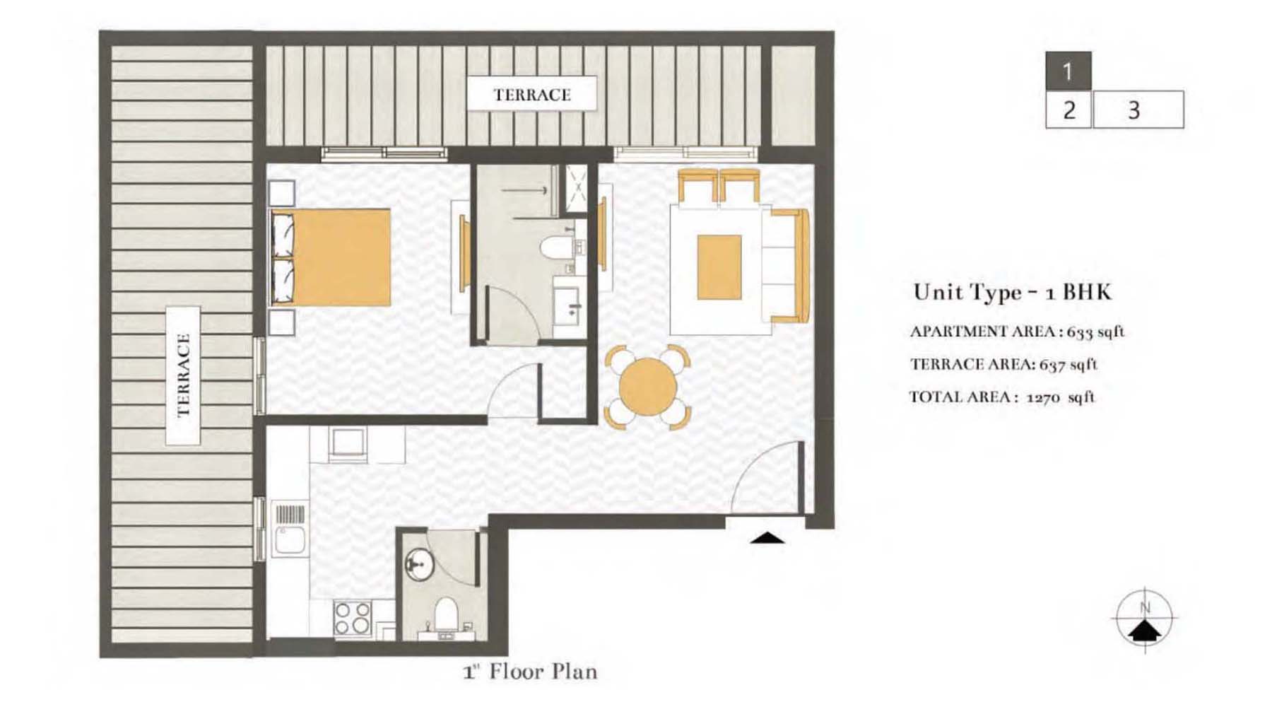 1 Bedroom