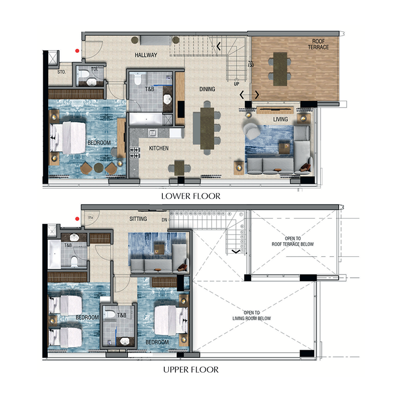 3 Bedrooms