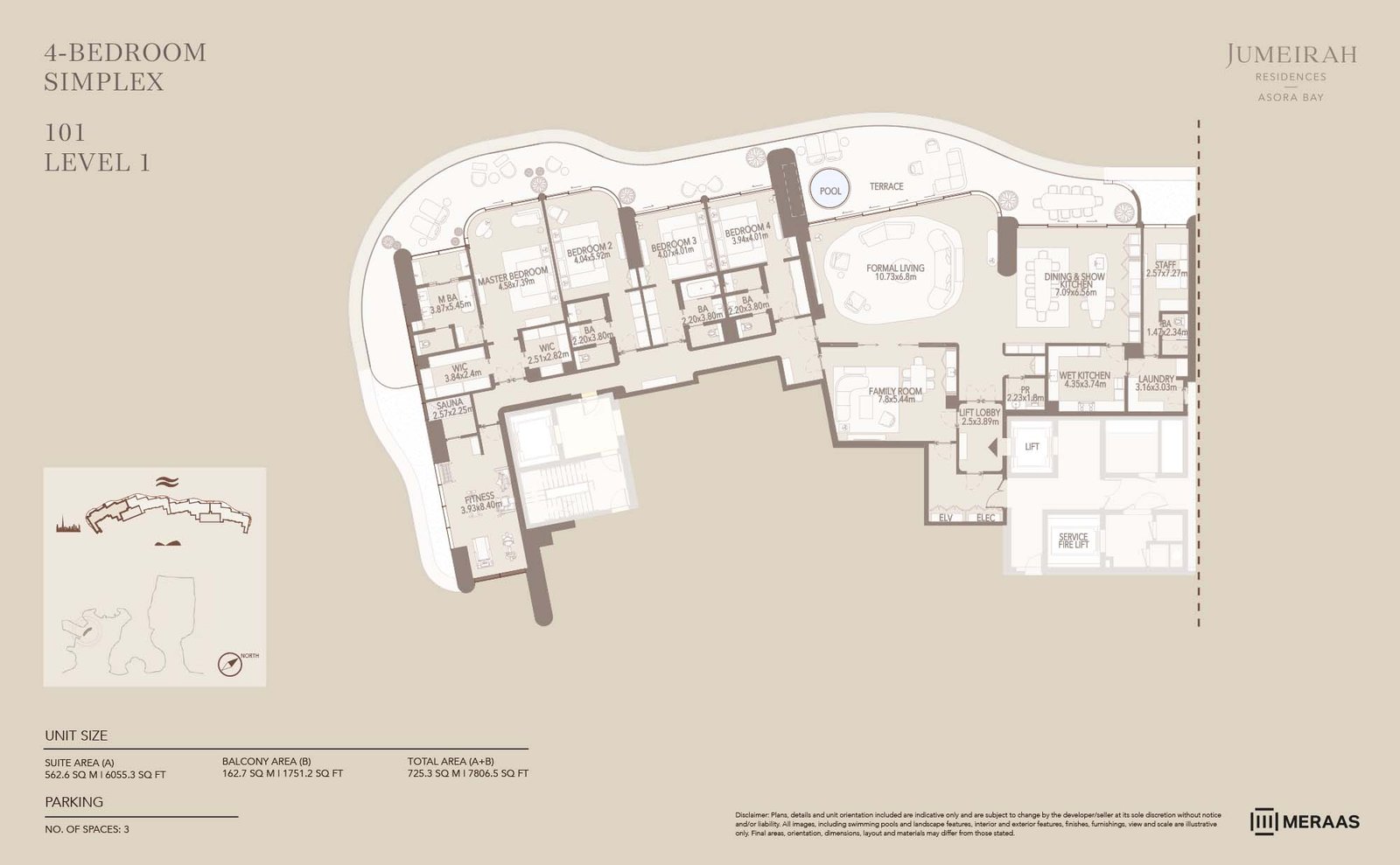 4 Bedrooms