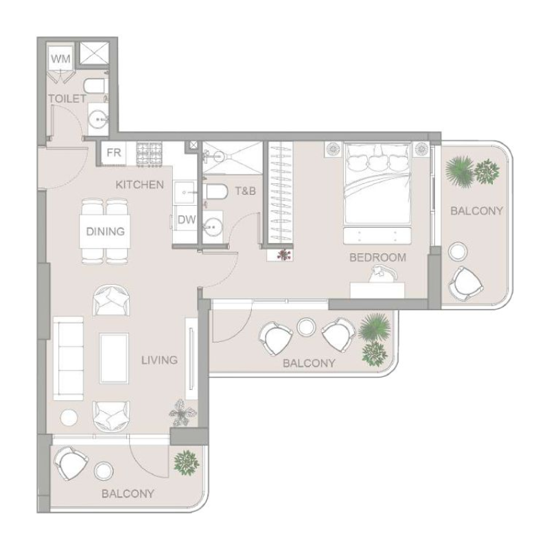 1 Bedroom