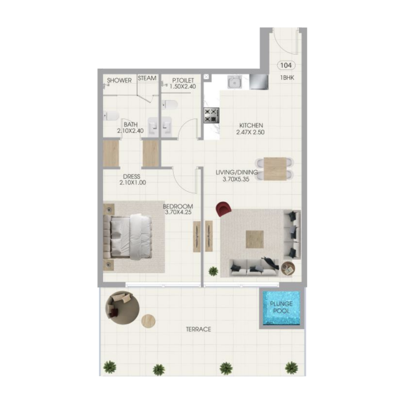 1 Bedroom