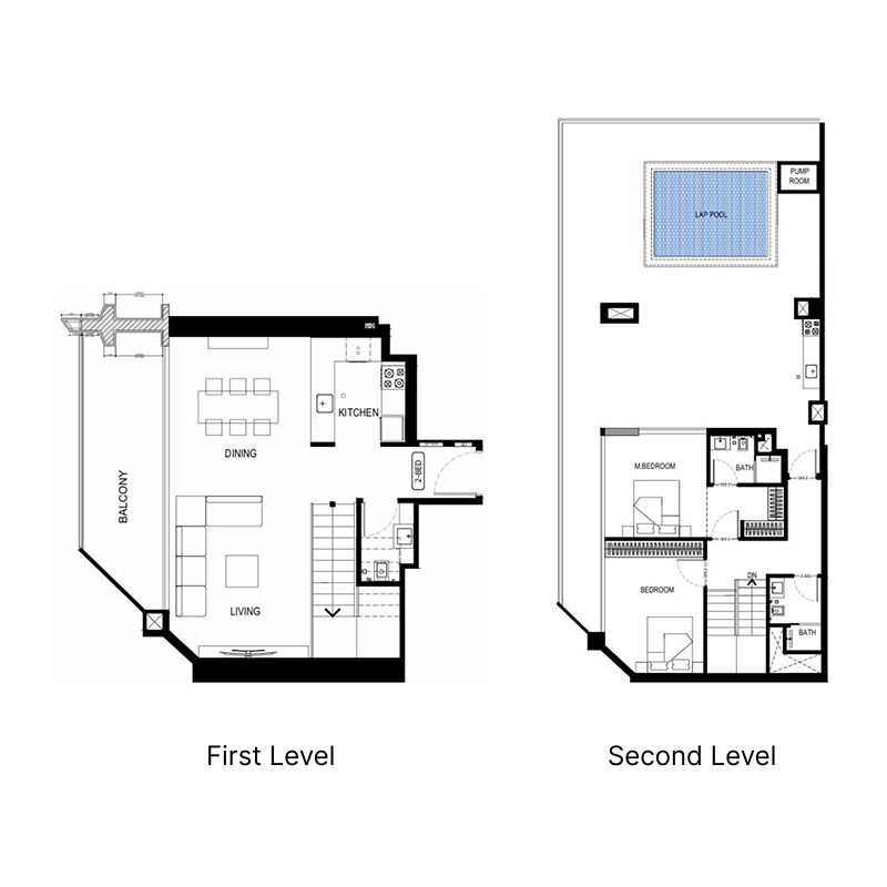 2 Bedrooms