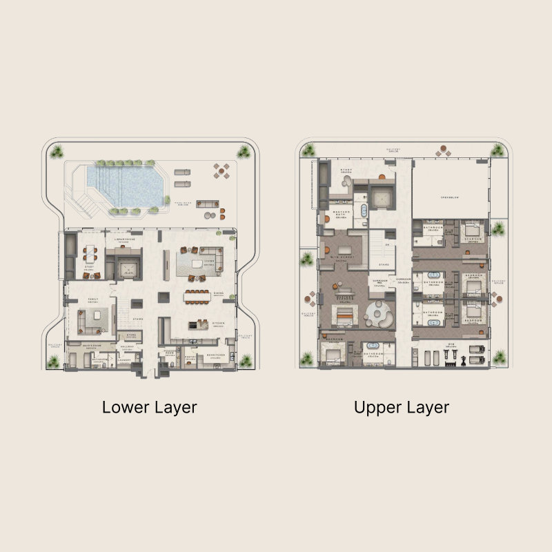 5 Bedrooms