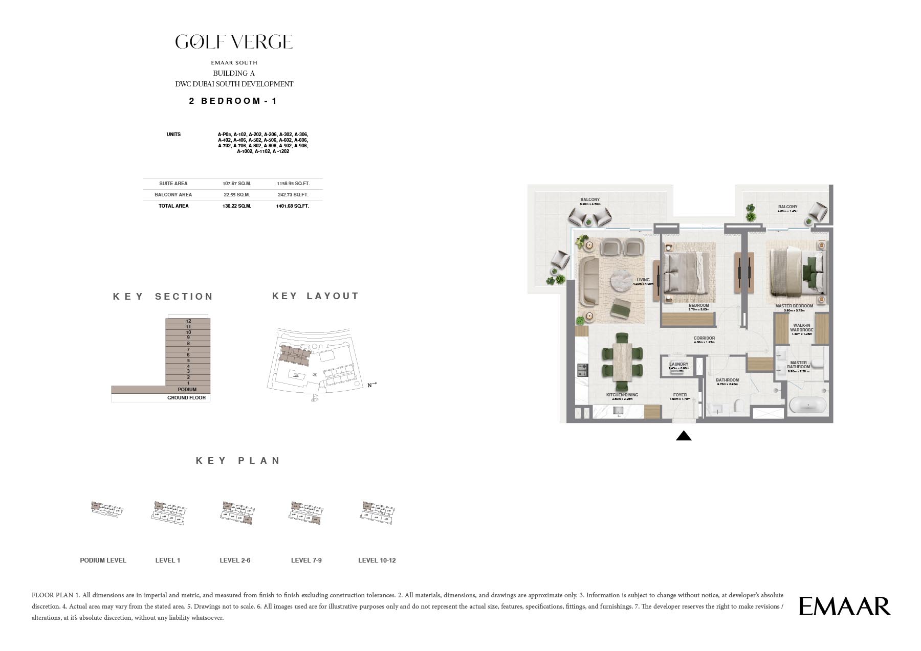 2 Bedrooms