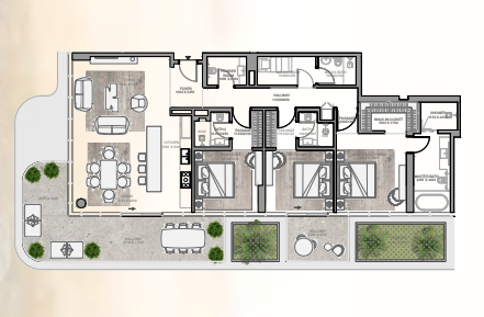 3 Bedrooms